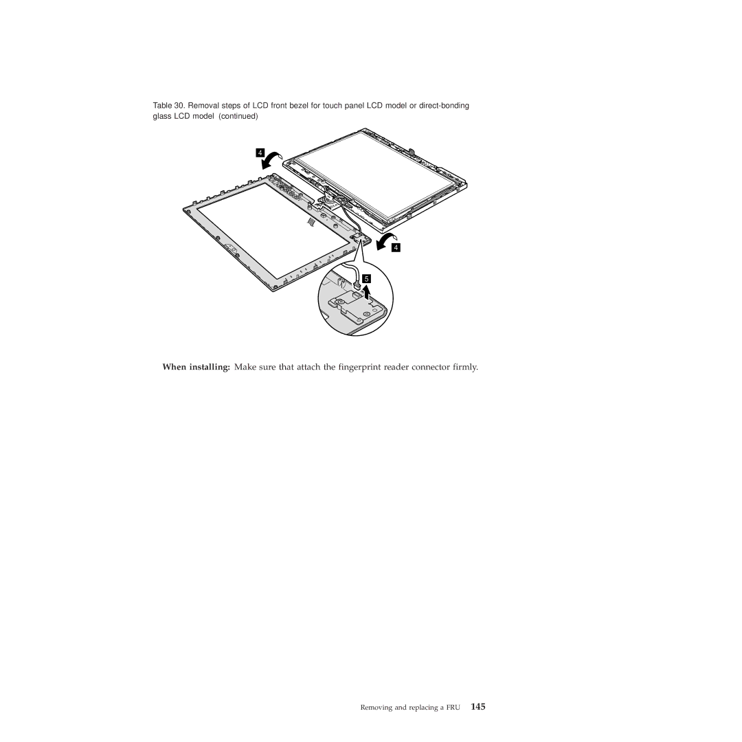 Lenovo X201, X200 manual Removing and replacing a FRU 