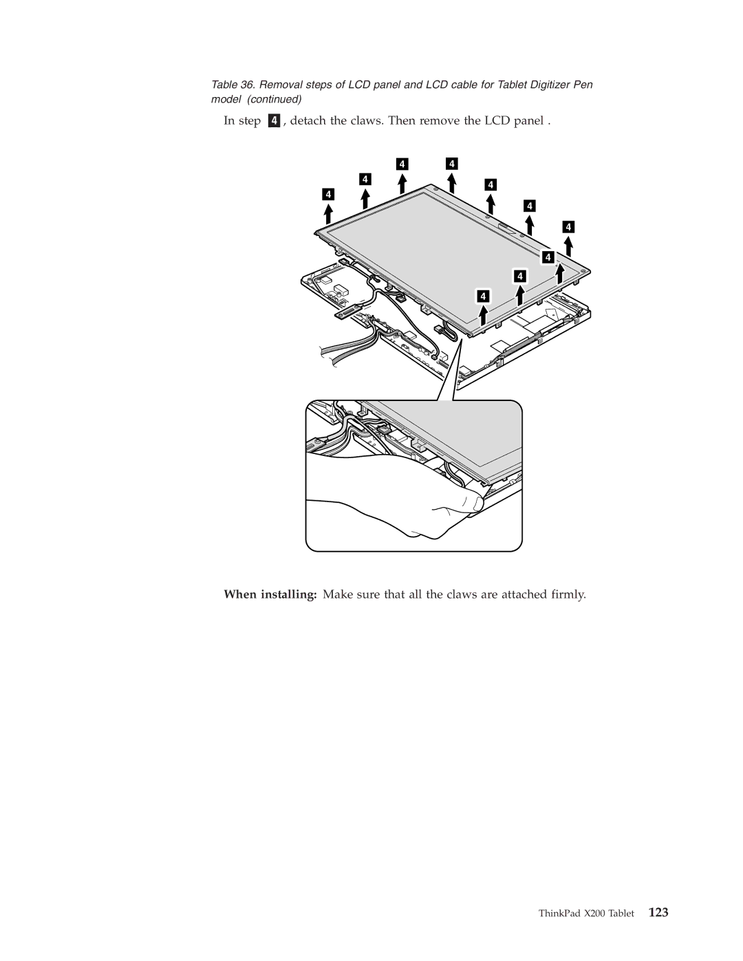 Lenovo manual ThinkPad X200 Tablet 