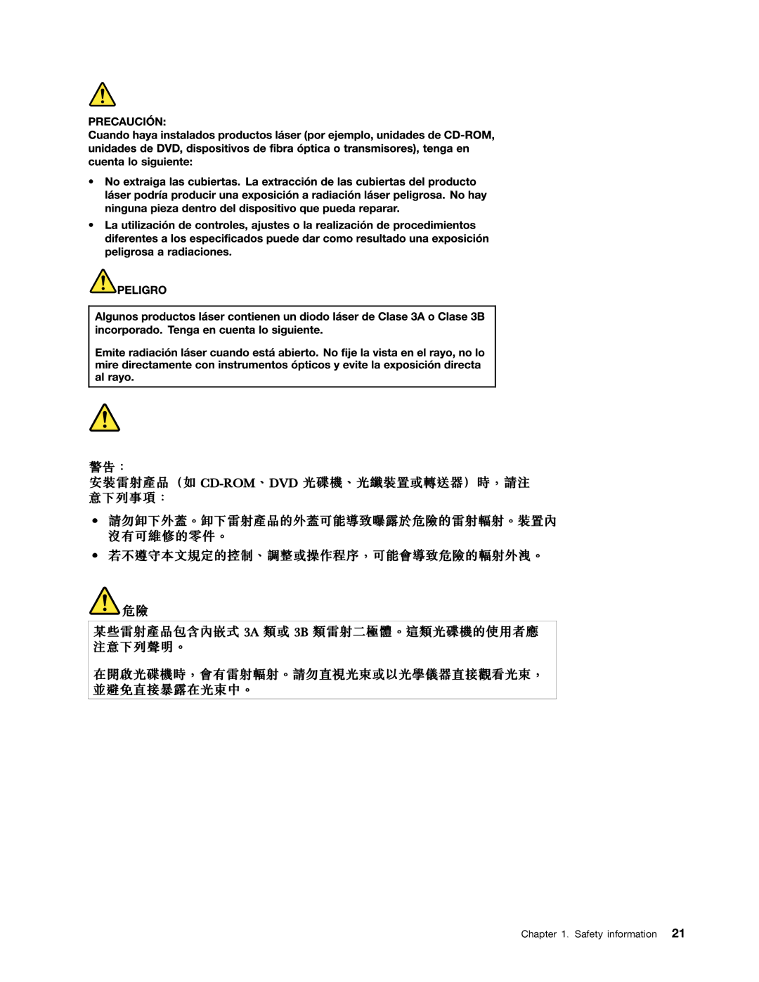 Lenovo X220I manual Safety information 