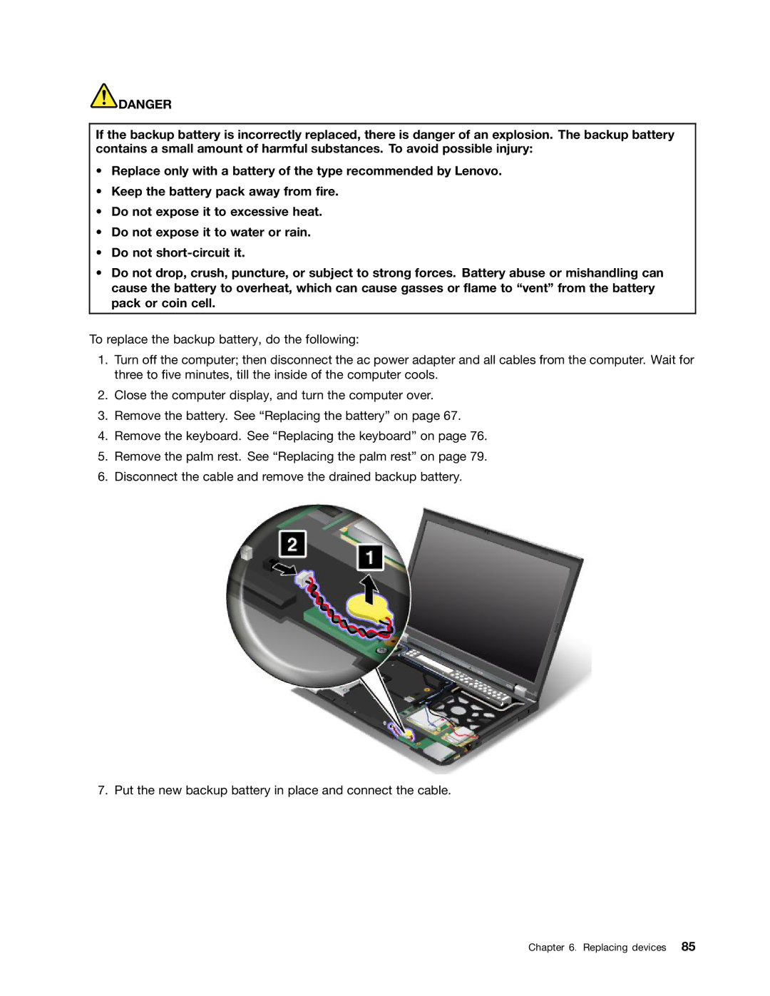 Lenovo X230I manual Replacing devices 