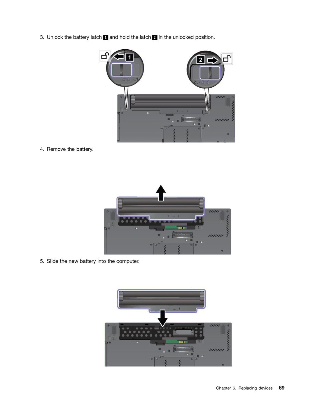 Lenovo X230I manual Replacing devices 