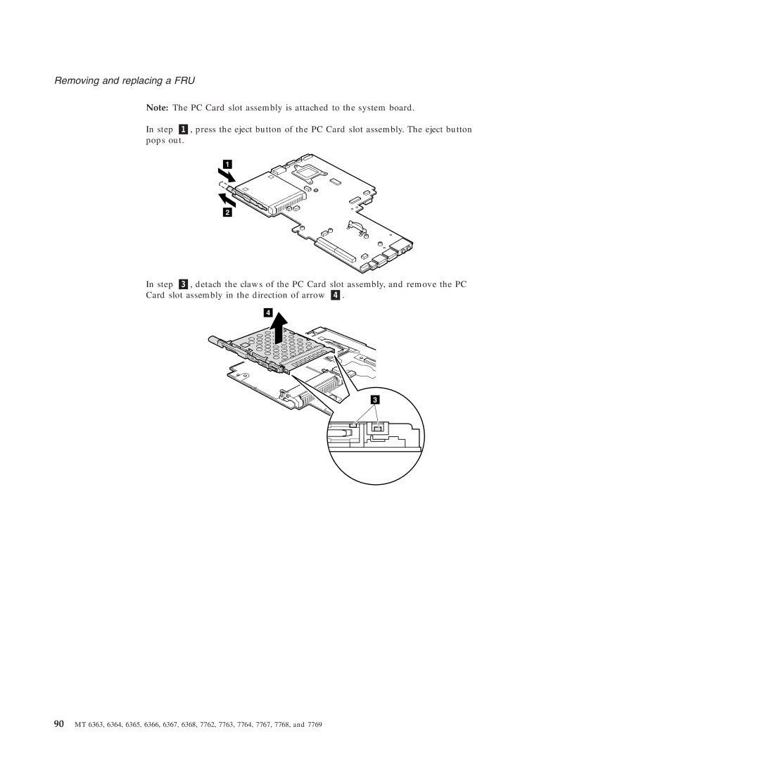 Lenovo X61 Tablet manual Removing and replacing a FRU 