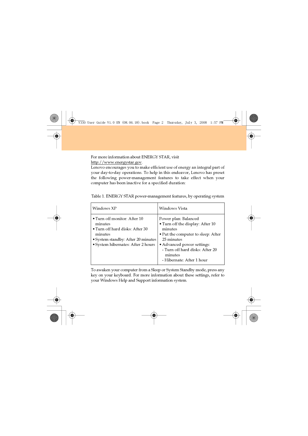 Lenovo Y330 manual 