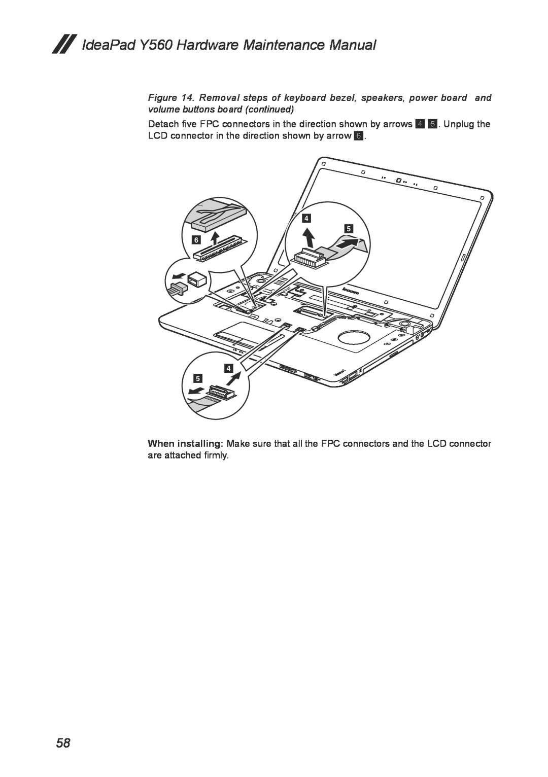 Lenovo manual IdeaPad Y560 Hardware Maintenance Manual 