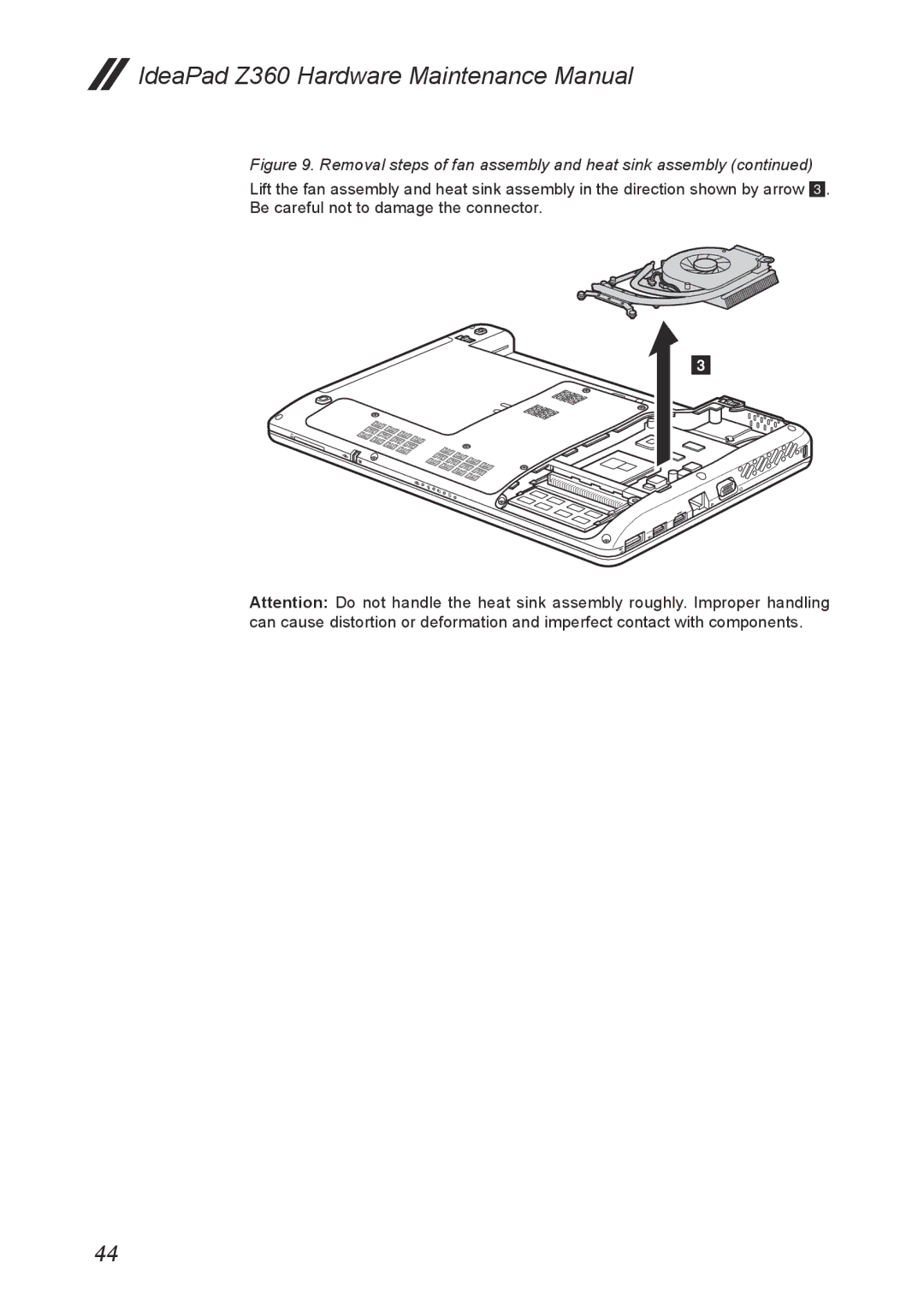 Lenovo manual IdeaPad Z360 Hardware Maintenance Manual 