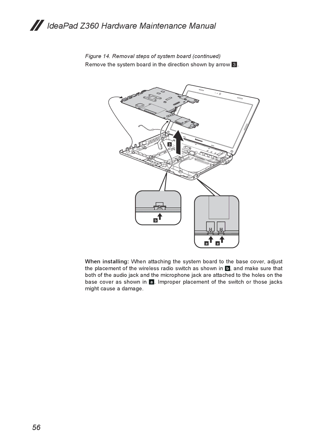 Lenovo manual IdeaPad Z360 Hardware Maintenance Manual 