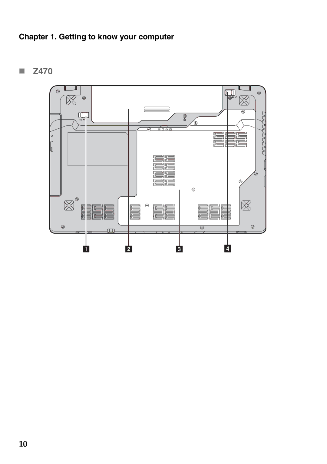 Lenovo Z570, Z370, Z470 manual C d 