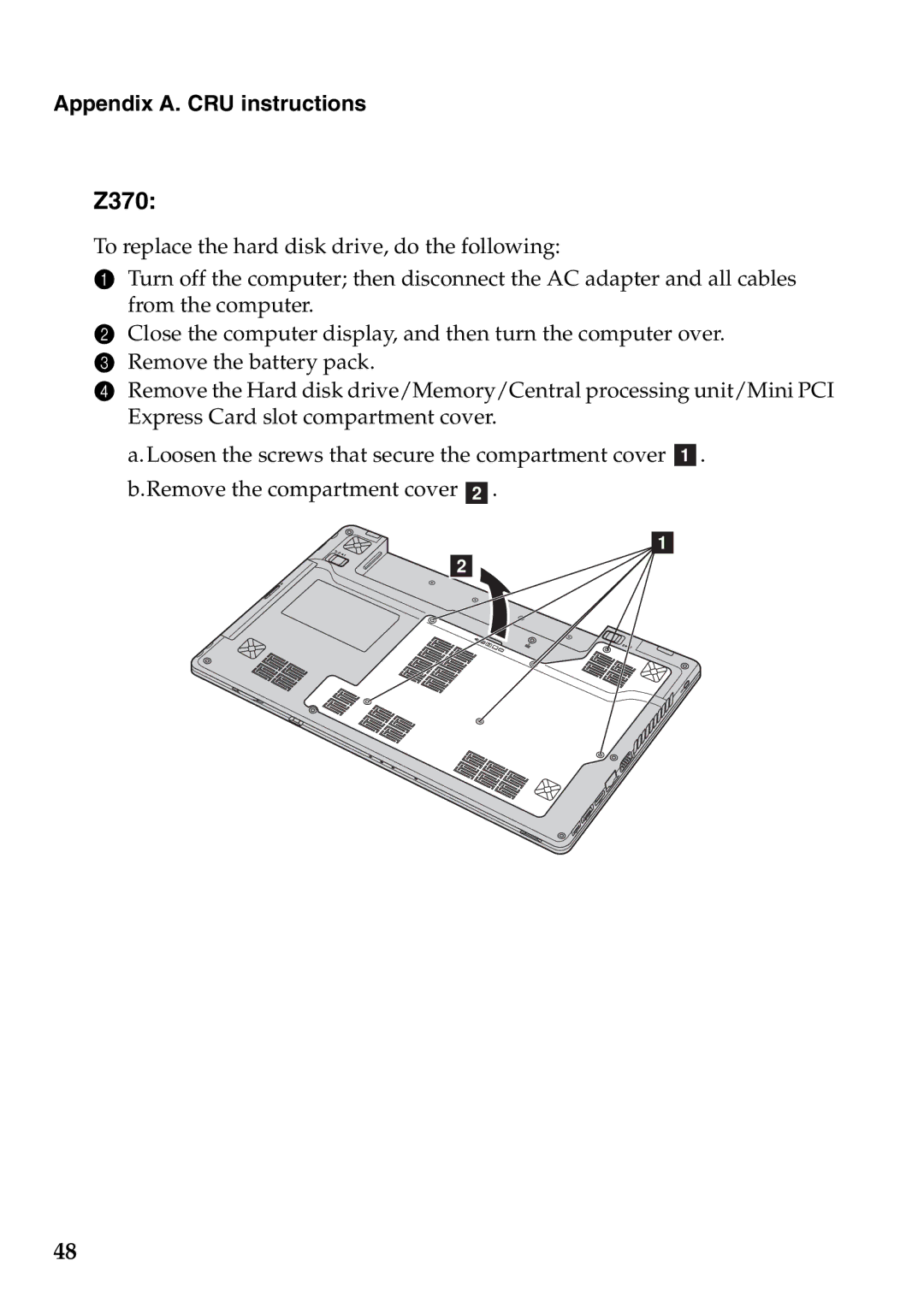 Lenovo Z470, Z570 manual Z370 