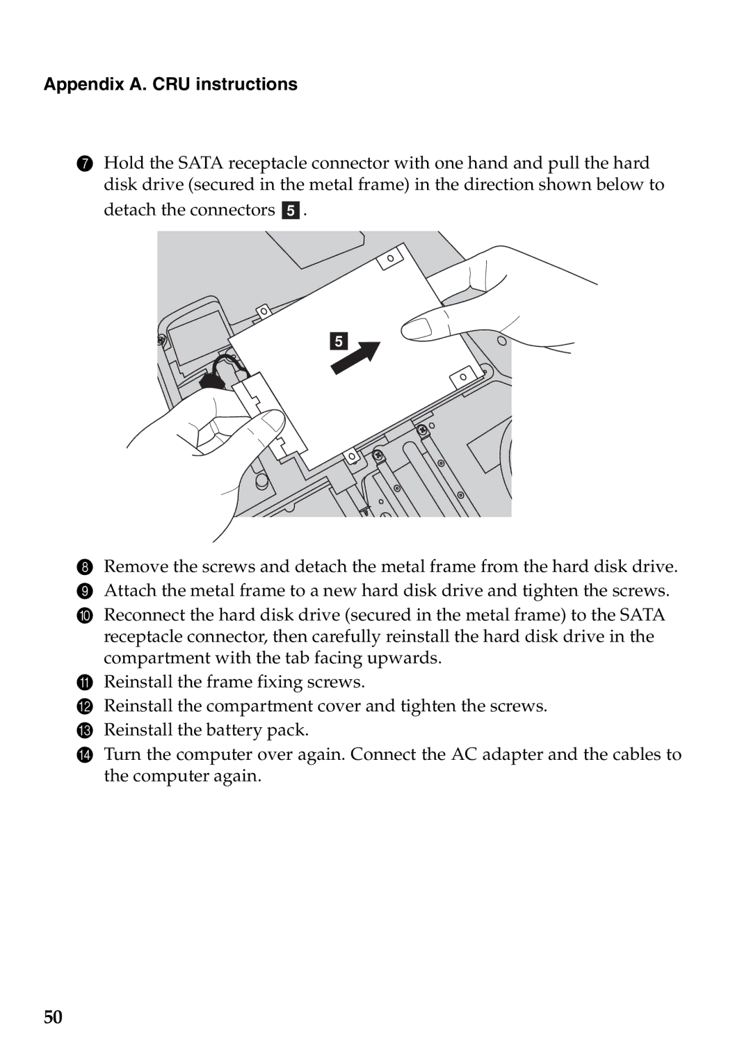 Lenovo Z370, Z470, Z570 manual Appendix A. CRU instructions 