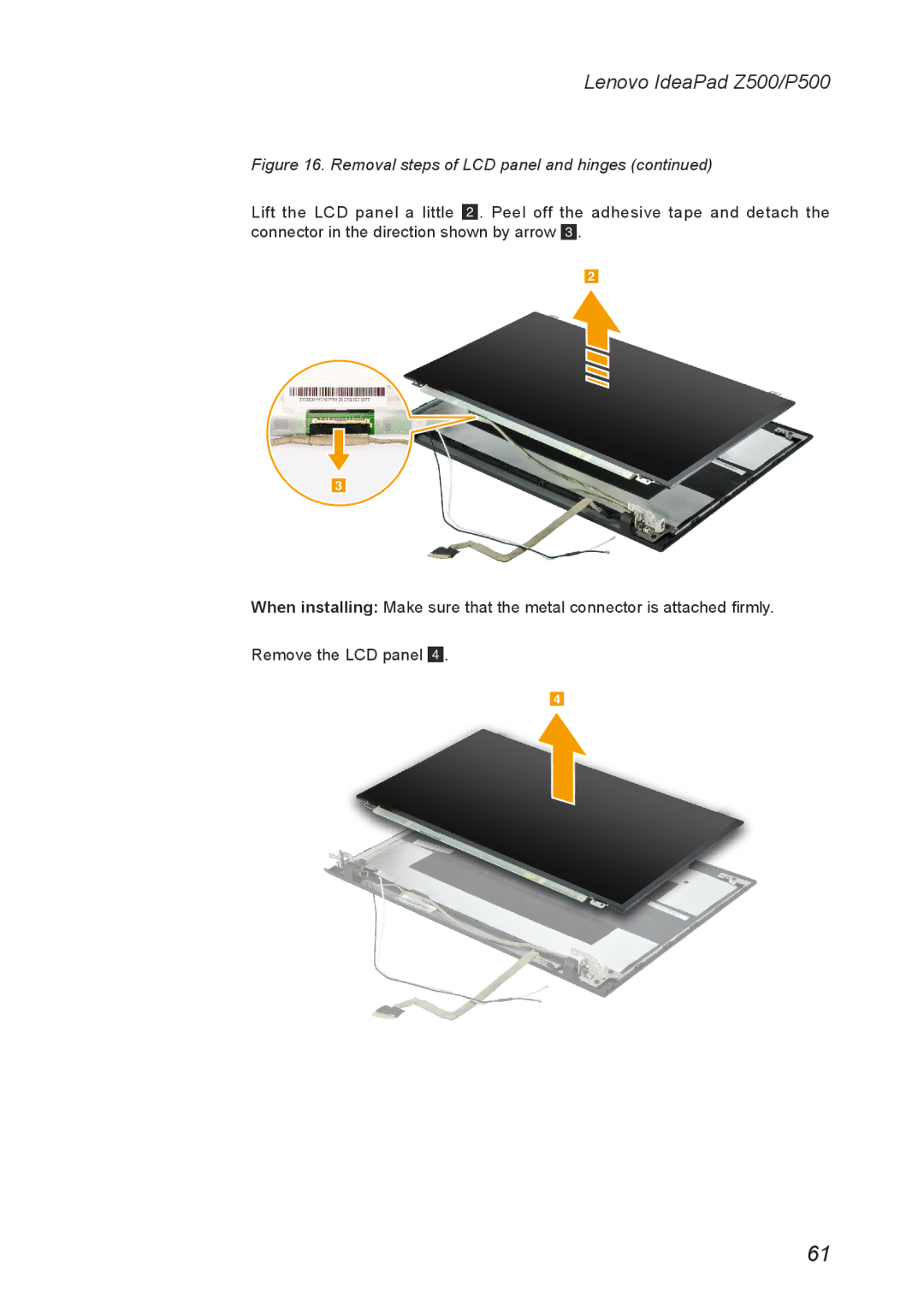 Lenovo manual Lenovo IdeaPad Z500/P500 