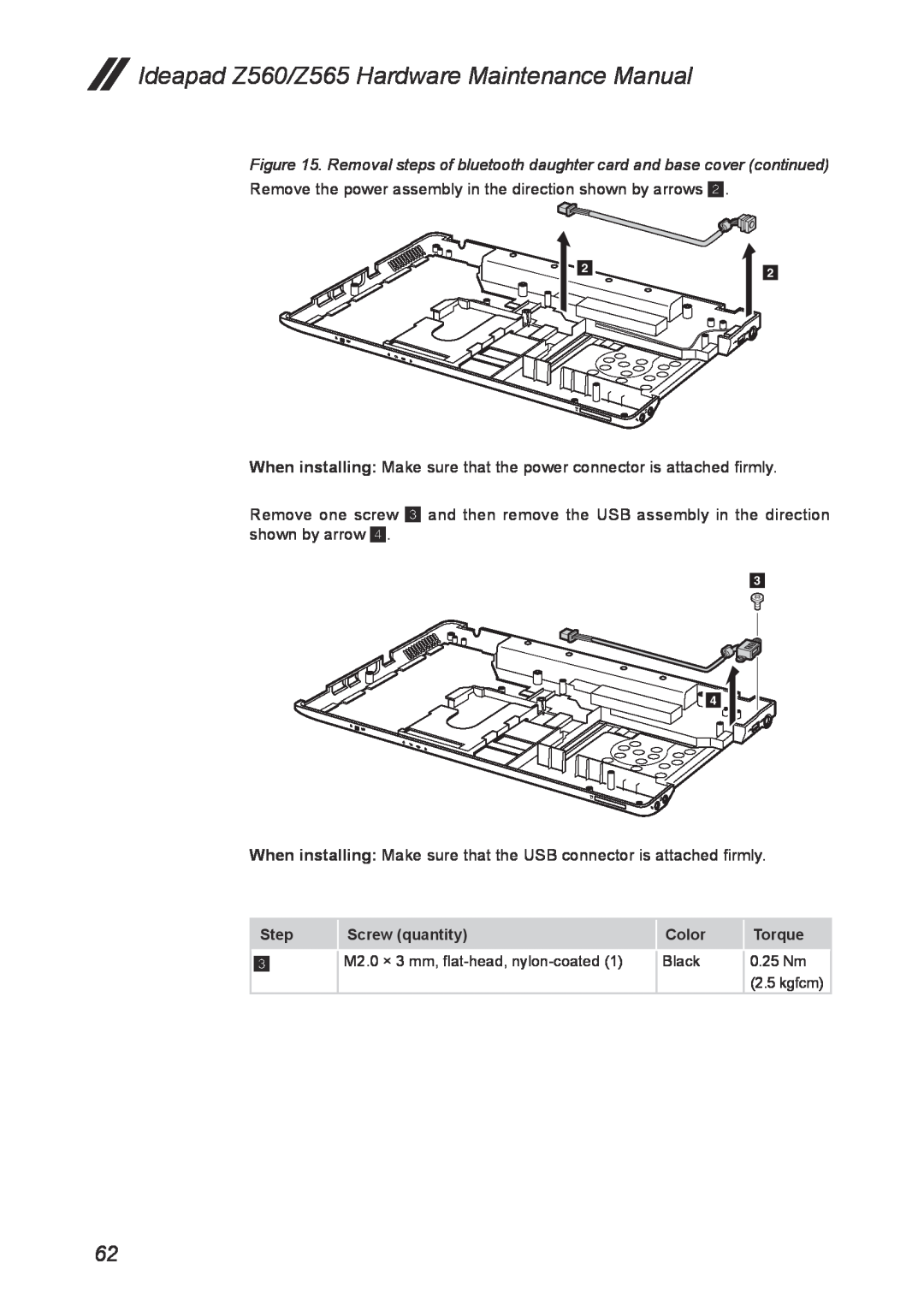 Lenovo manual Ideapad Z560/Z565 Hardware Maintenance Manual 