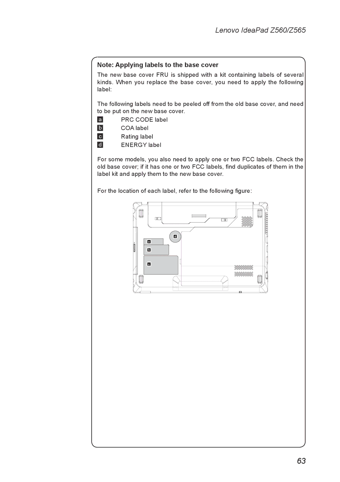 Lenovo manual Lenovo IdeaPad Z560/Z565 