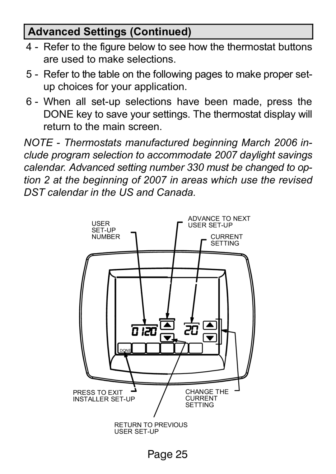 Lenox L5732U, L5711U manual Done 