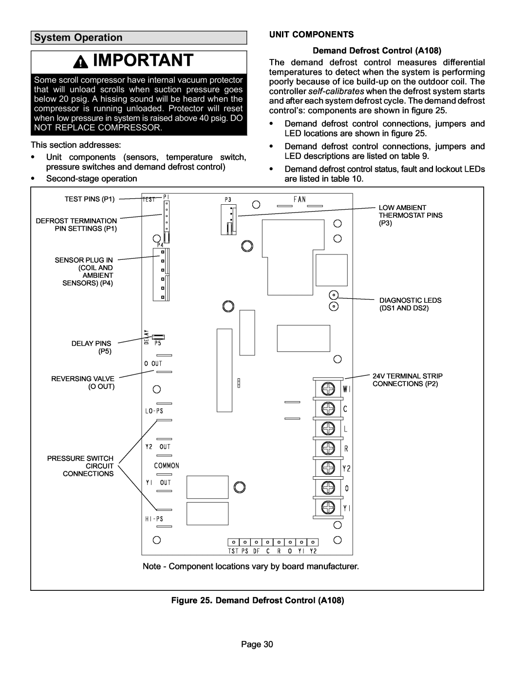 Lenox P506640-01, Elite Series XP16 Units Heat Pumps installation instructions System Operation 