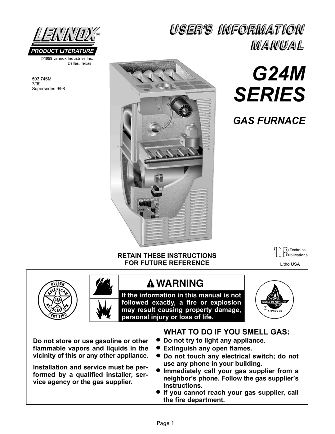 Lenoxx Electronics G24M Series manual 