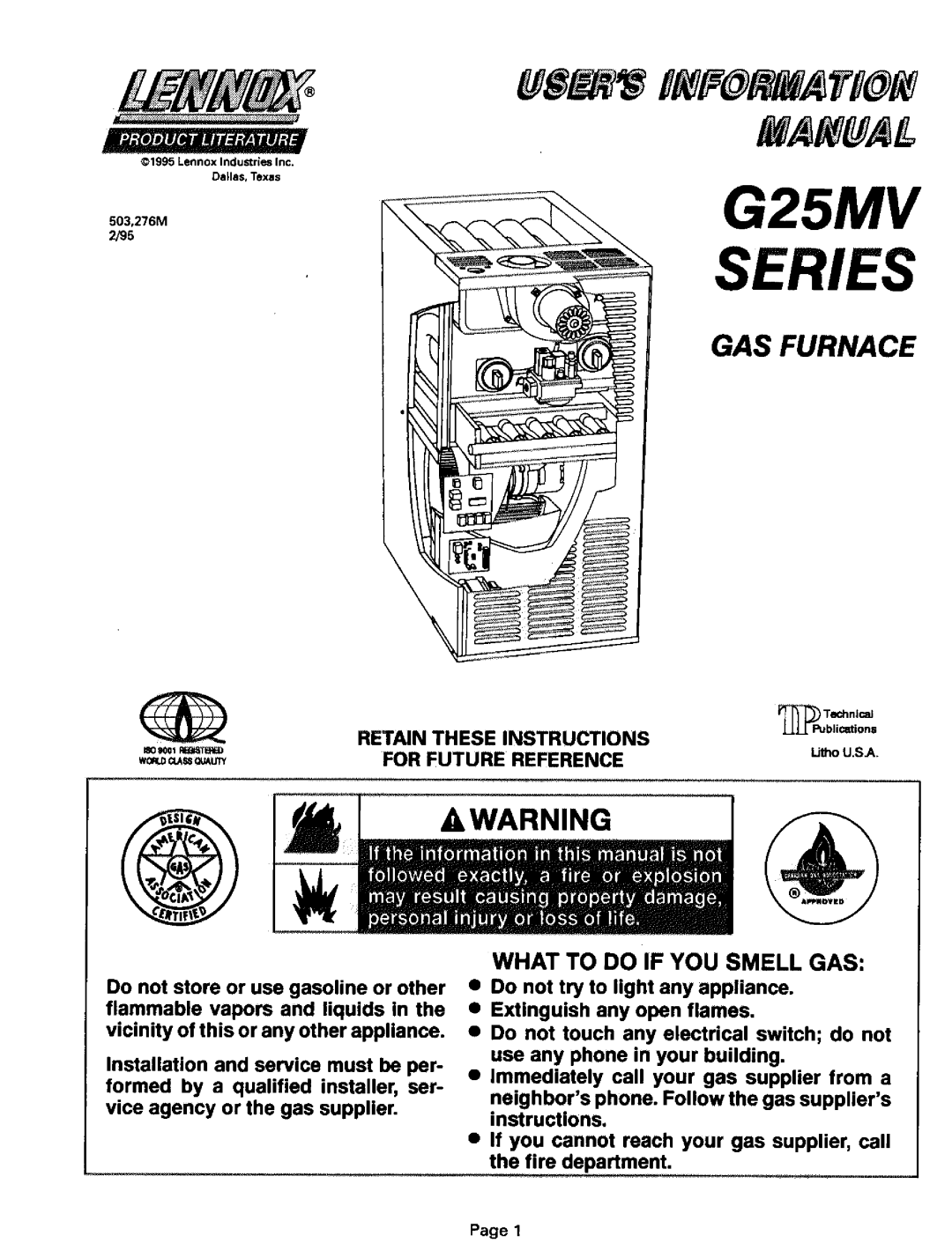 Lenoxx Electronics G25MV Series manual 