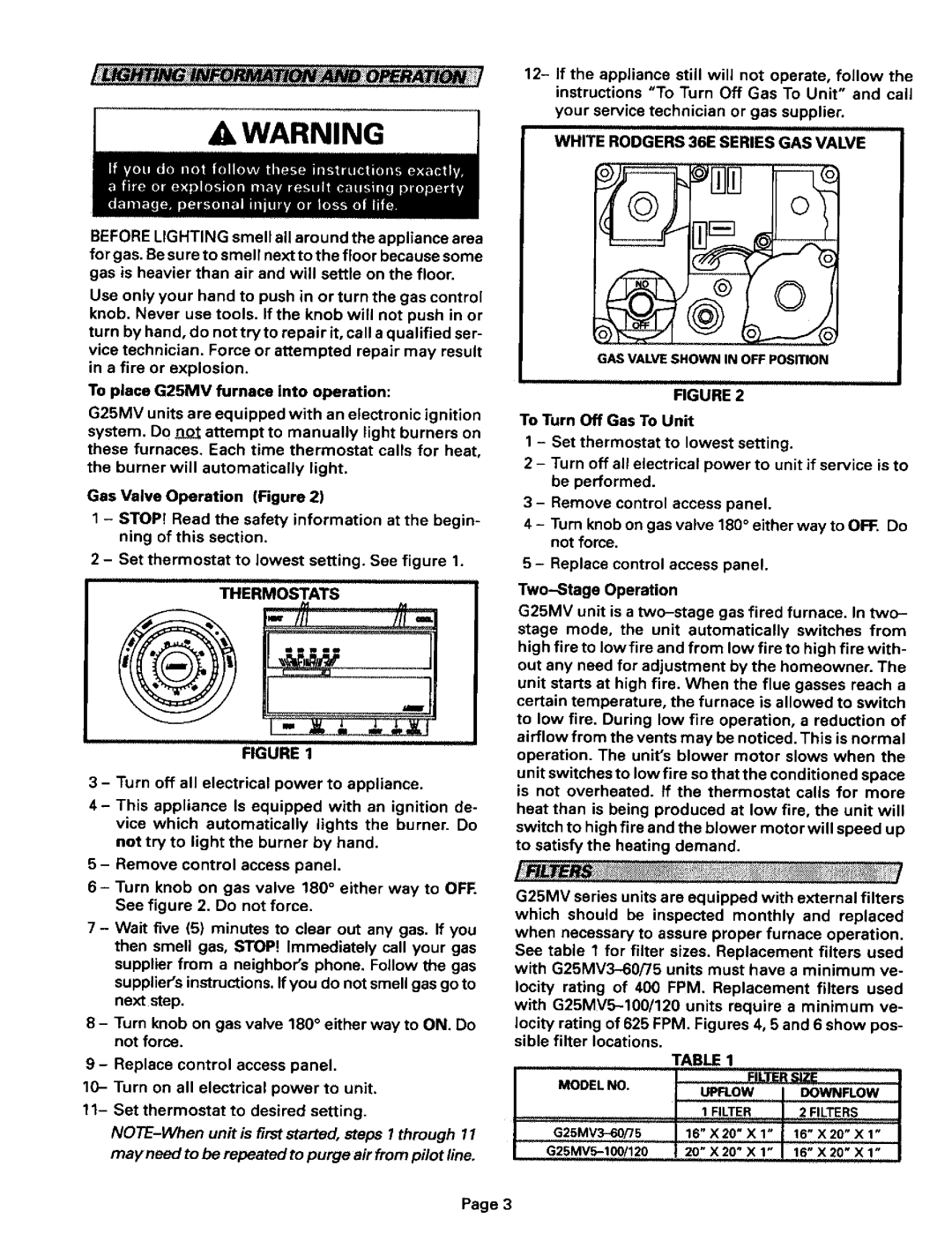 Lenoxx Electronics G25MV Series manual 