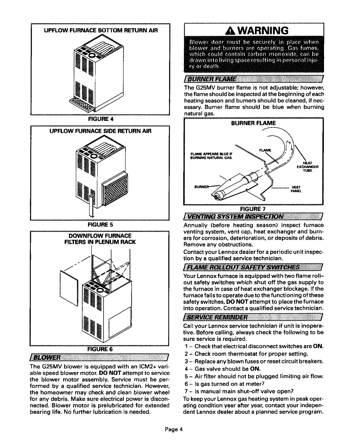 Lenoxx Electronics G25MV Series manual 