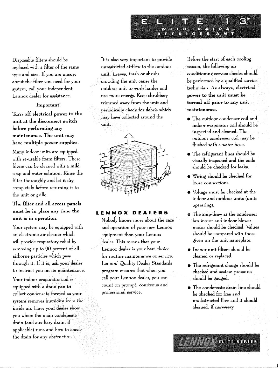 Lenoxx Electronics HS32 Series manual 