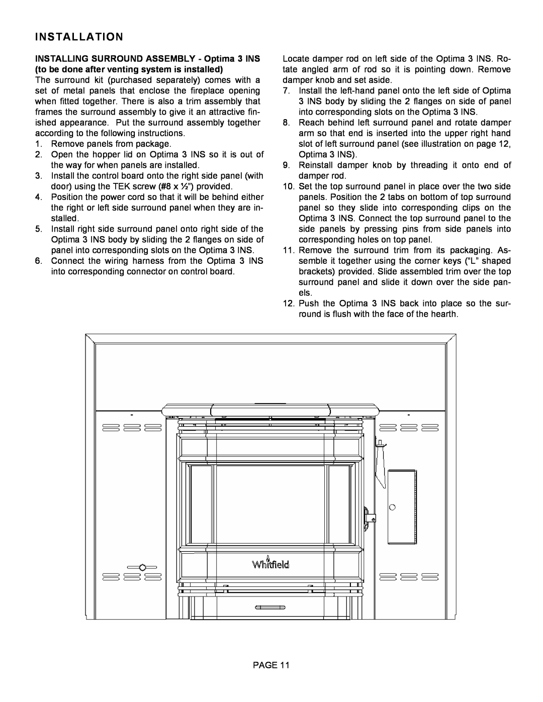 Lenoxx Electronics Optima 3 FS operation manual Installation, Remove panels from package 