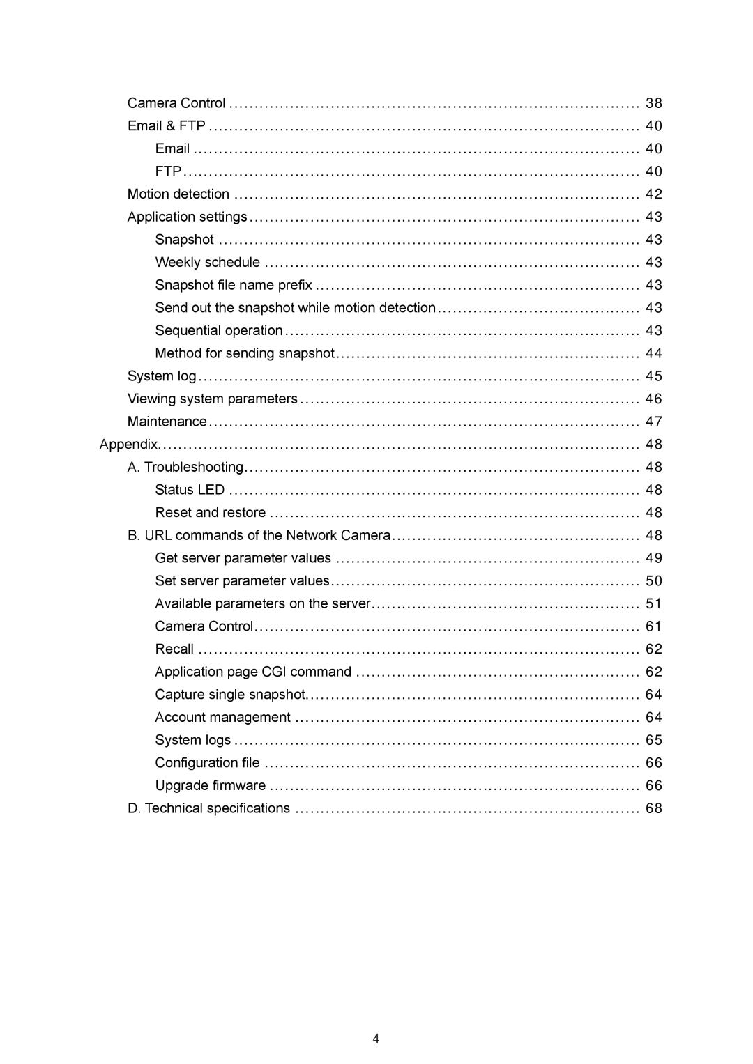 LevelOne FCS-1060, WCS-2060 user manual Ftp 