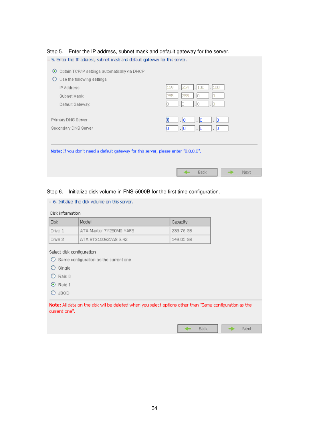 LevelOne FNS-5000B user manual 