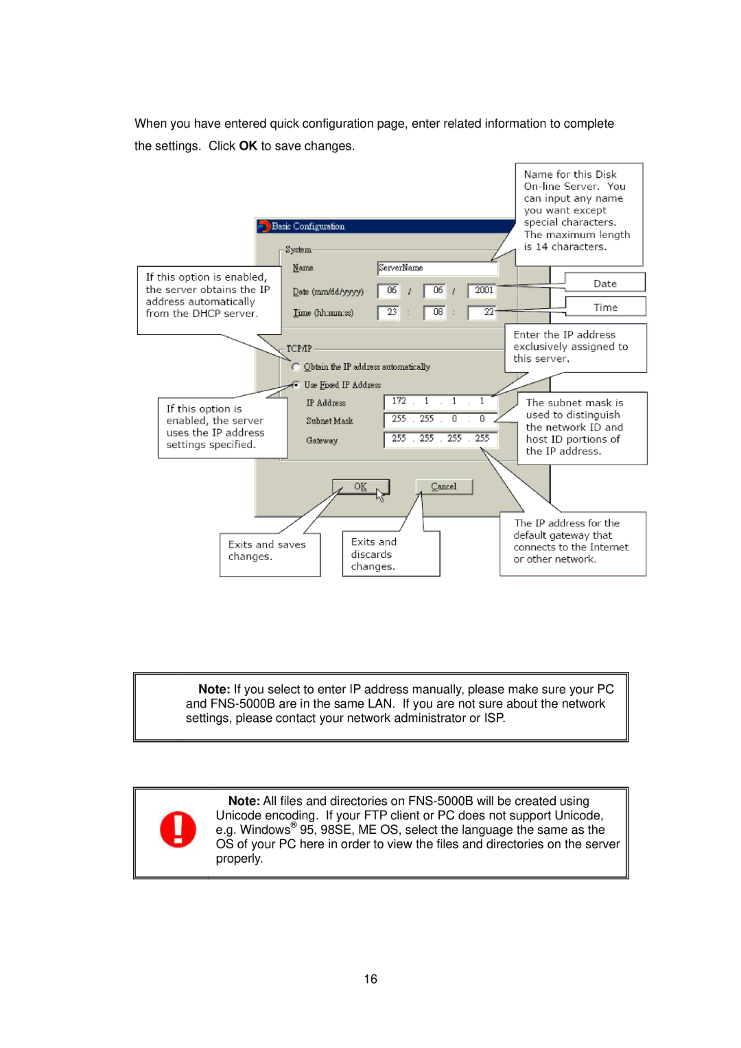 LevelOne FNS-5000B manual 