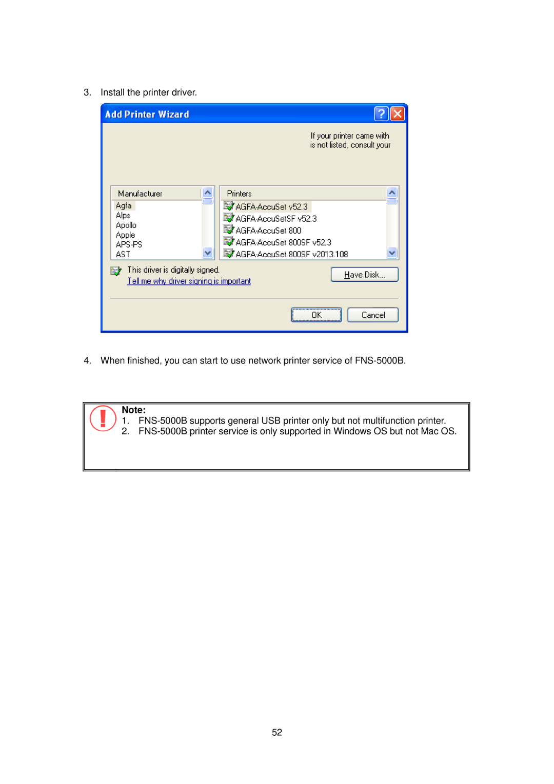 LevelOne FNS-5000B manual 