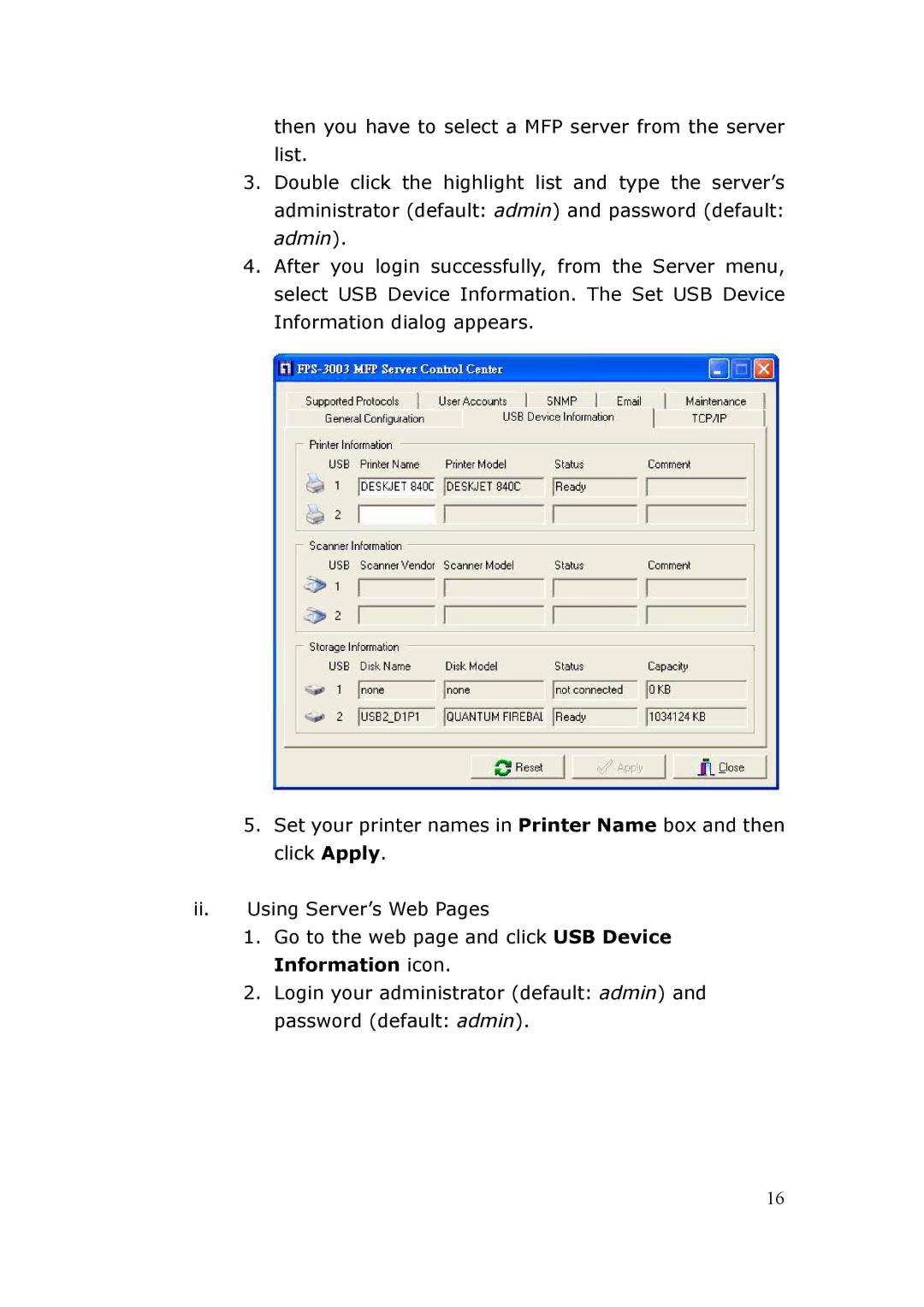 LevelOne FPS-3003 user manual 