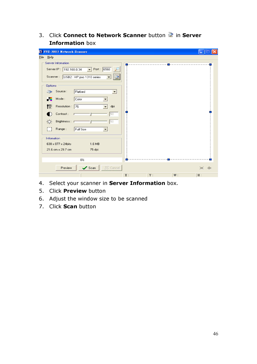 LevelOne FPS-3003 user manual 