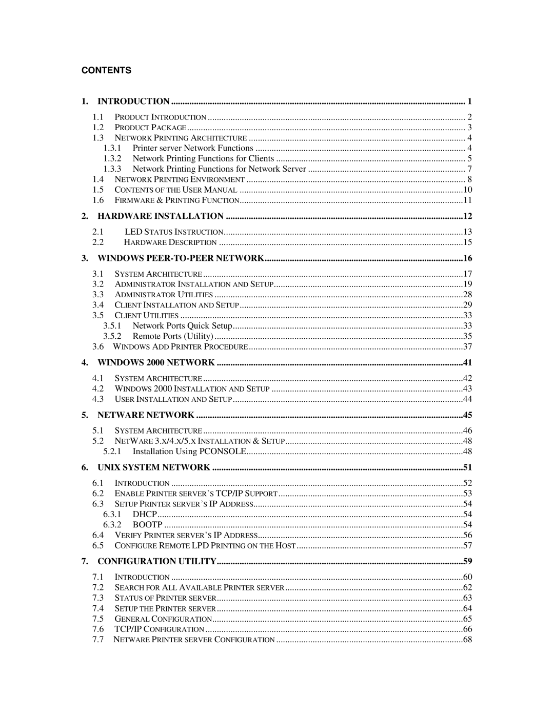 LevelOne FPS-9023, WPS-9123 user manual Contents 