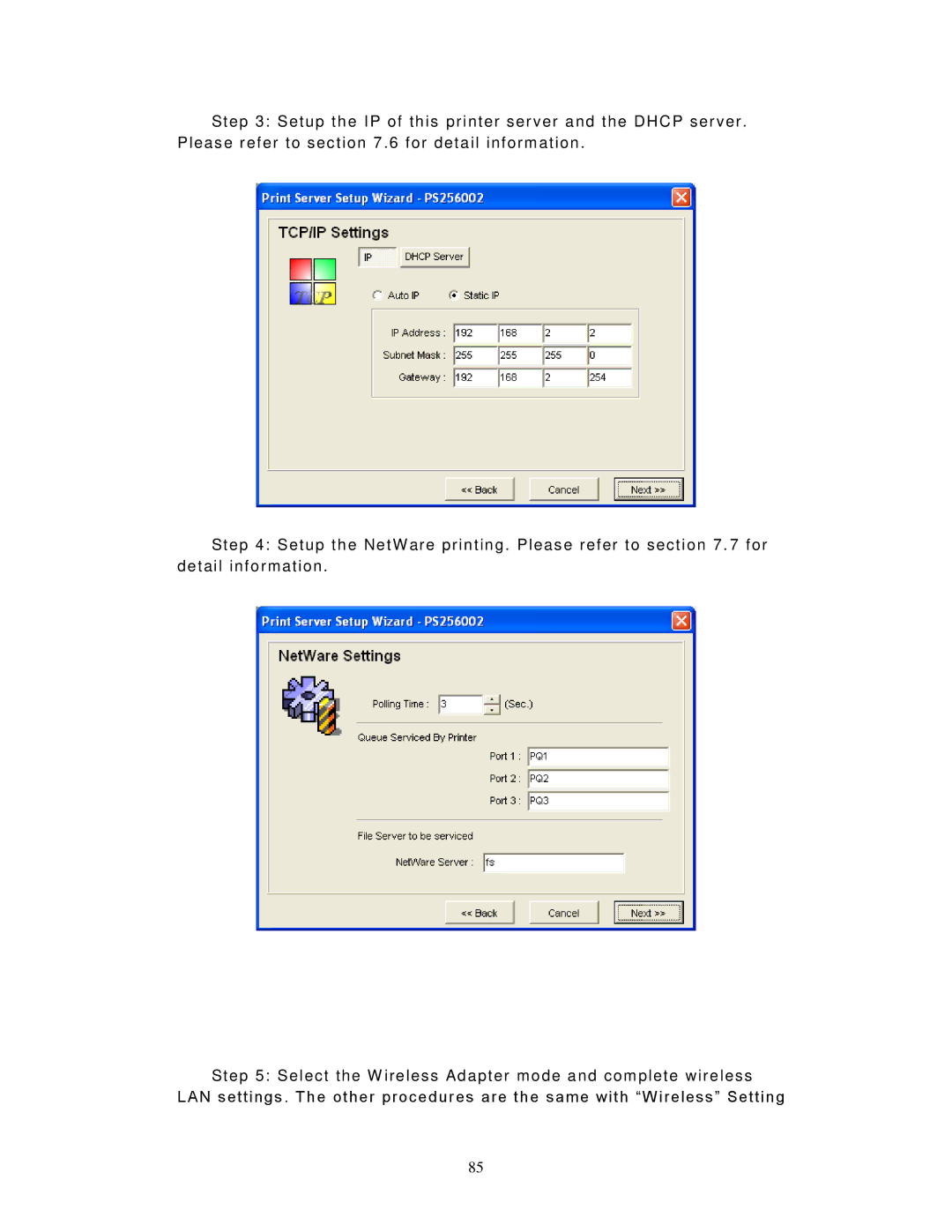 LevelOne WPS-9123, FPS-9023 user manual 