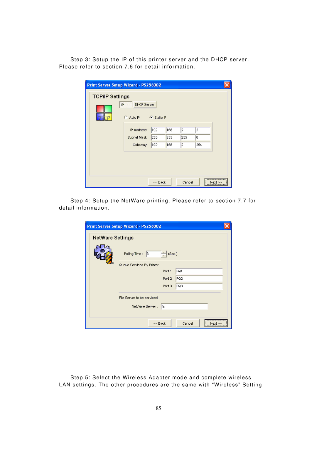 LevelOne WPS-9123, FPS-9023 user manual 