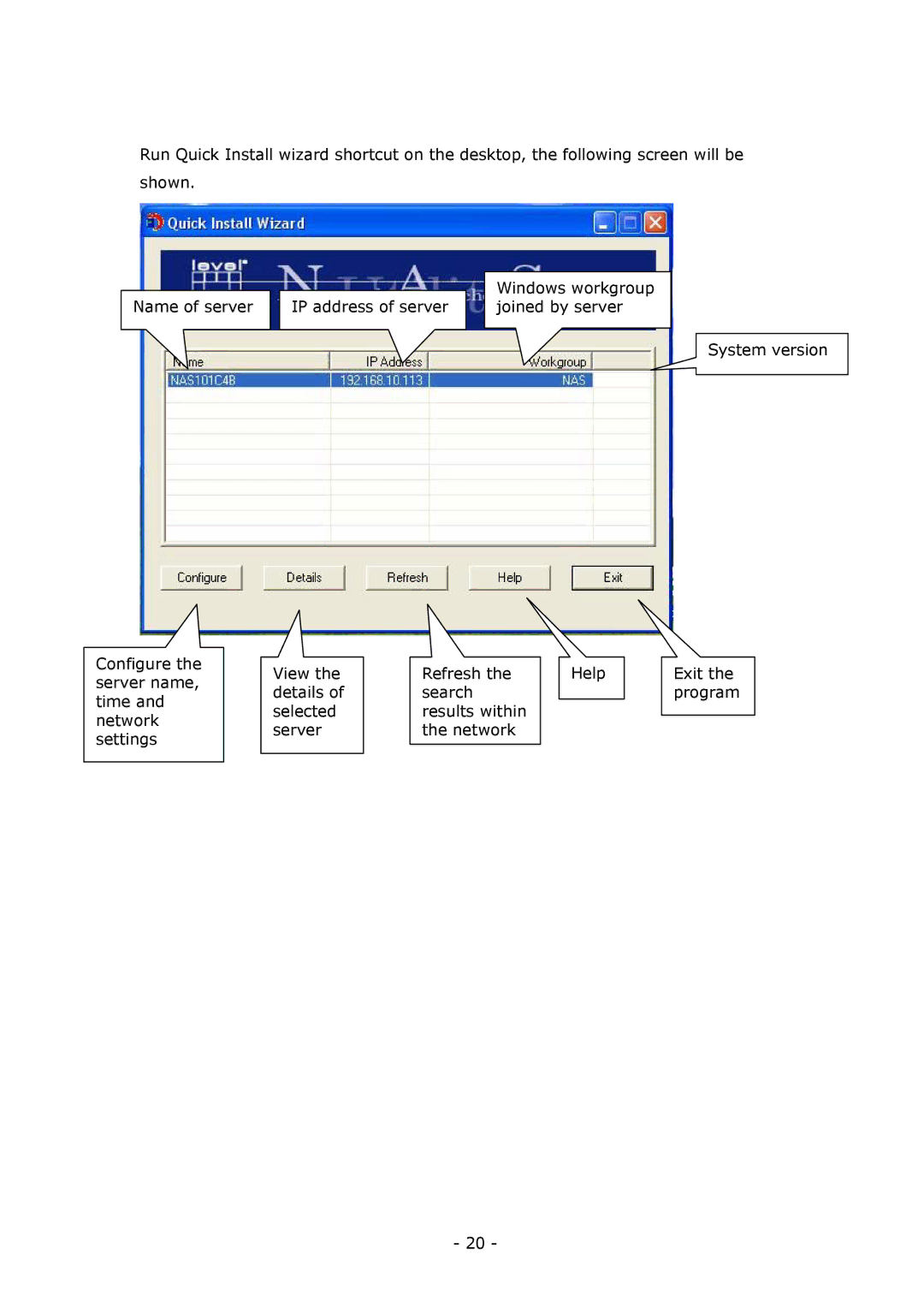 LevelOne GNS-8000B user manual 