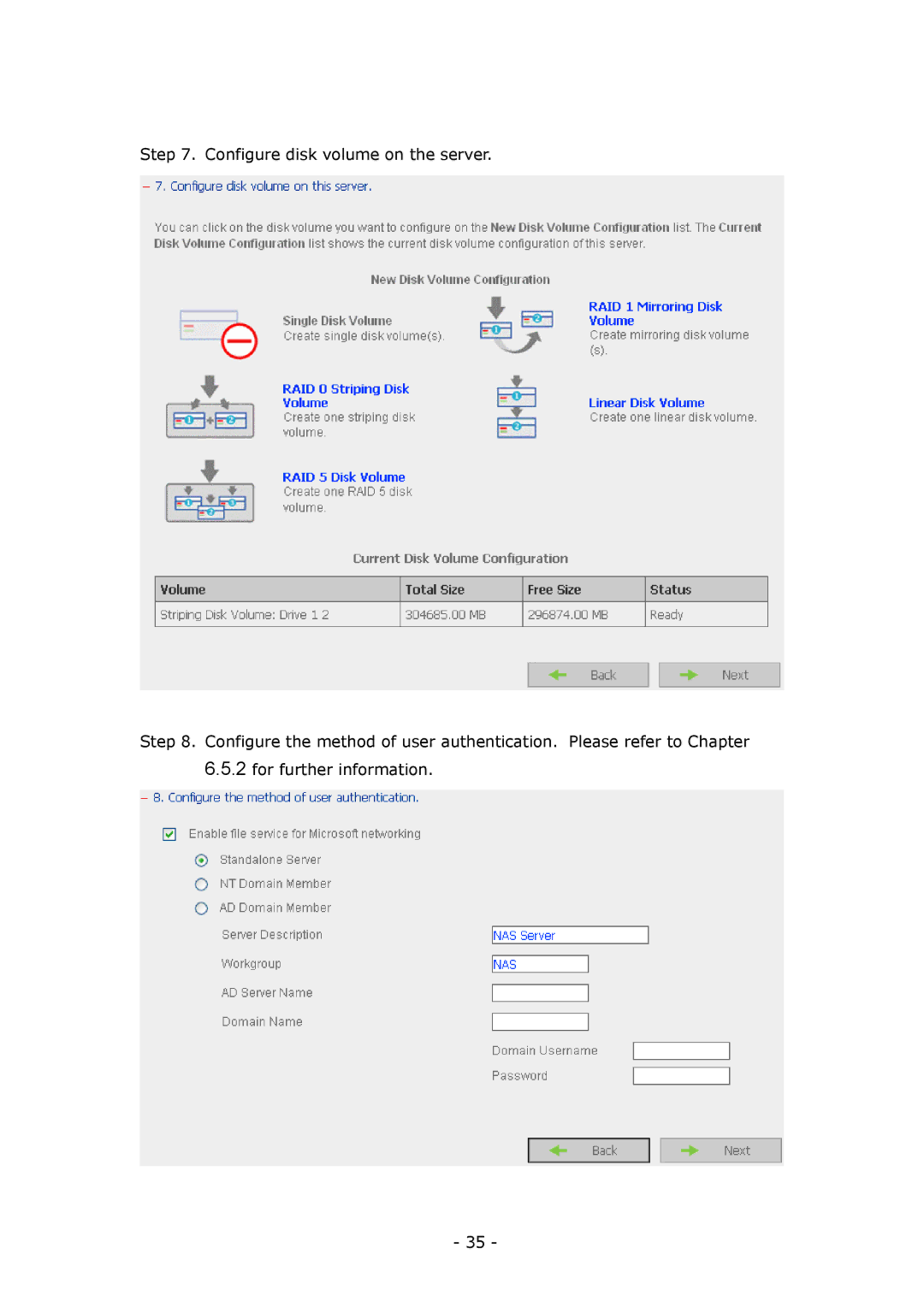 LevelOne GNS-8000B user manual 