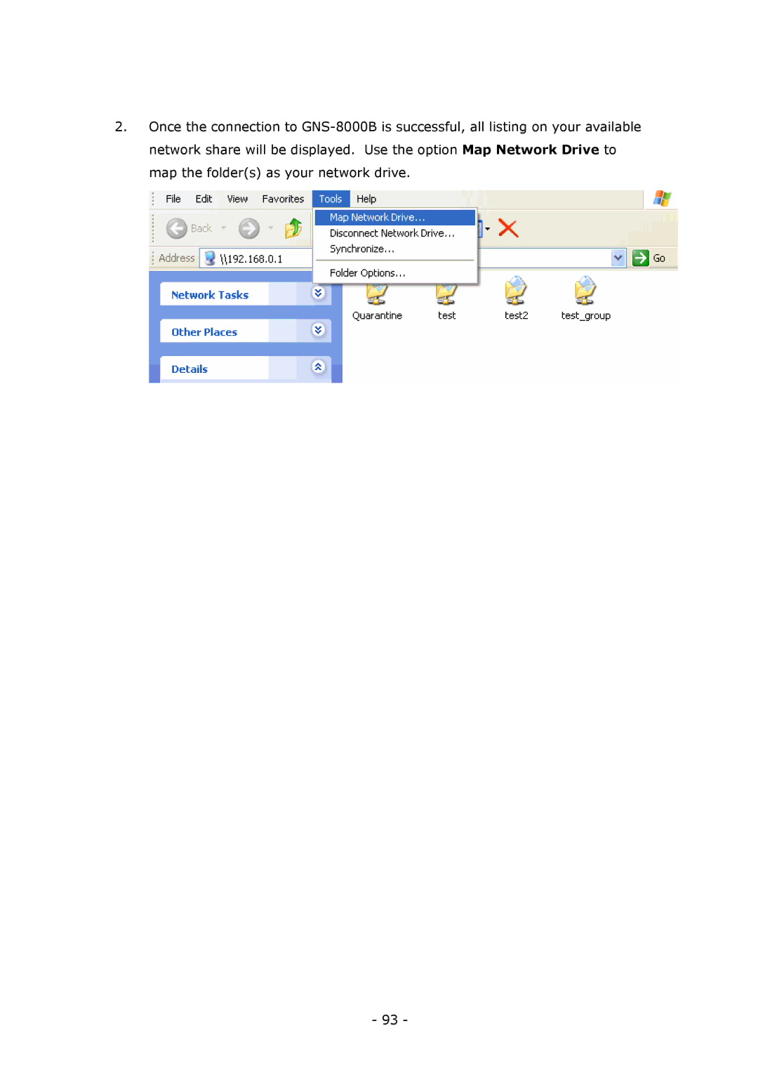 LevelOne GNS-8000B user manual 