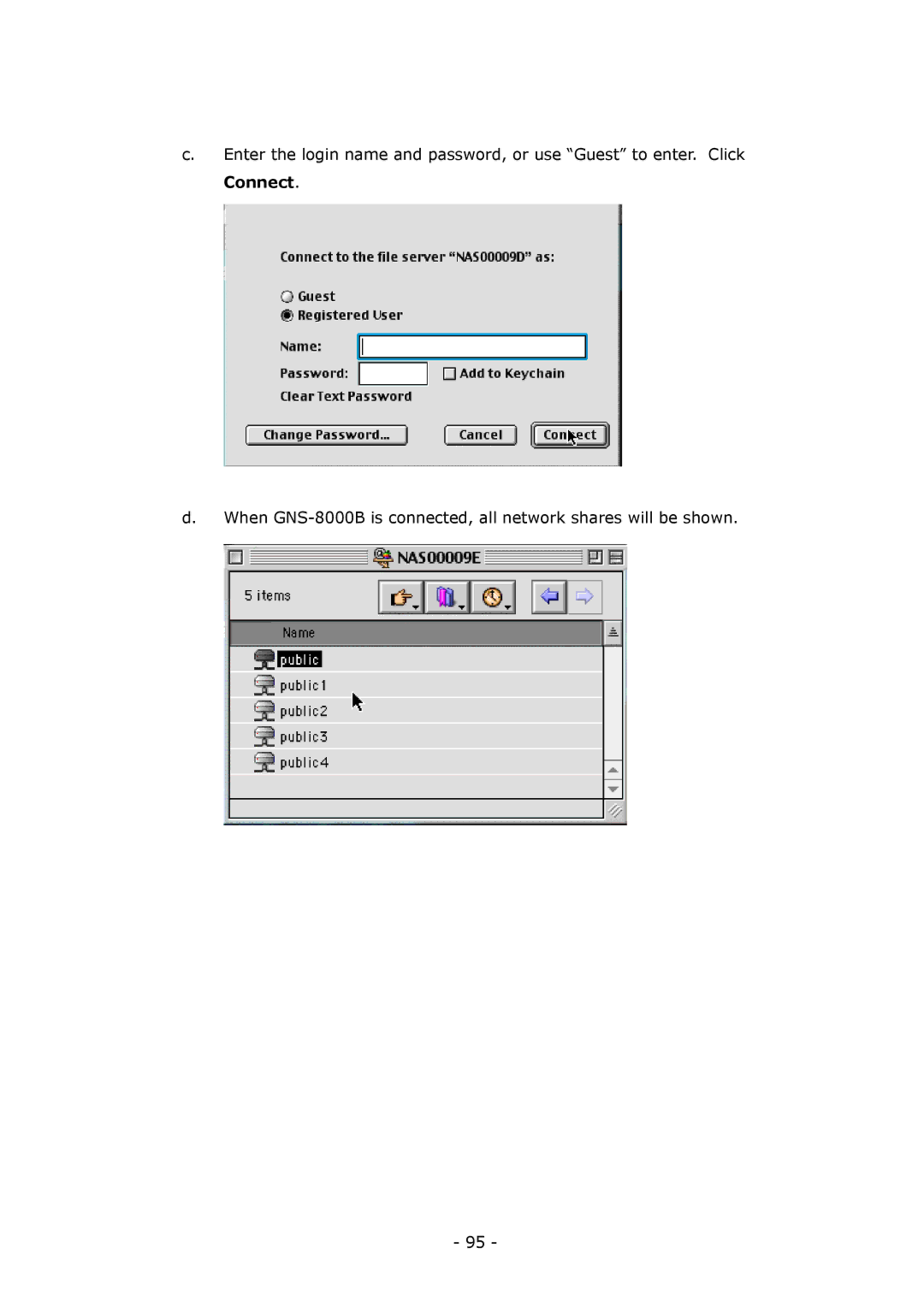 LevelOne GNS-8000B user manual 