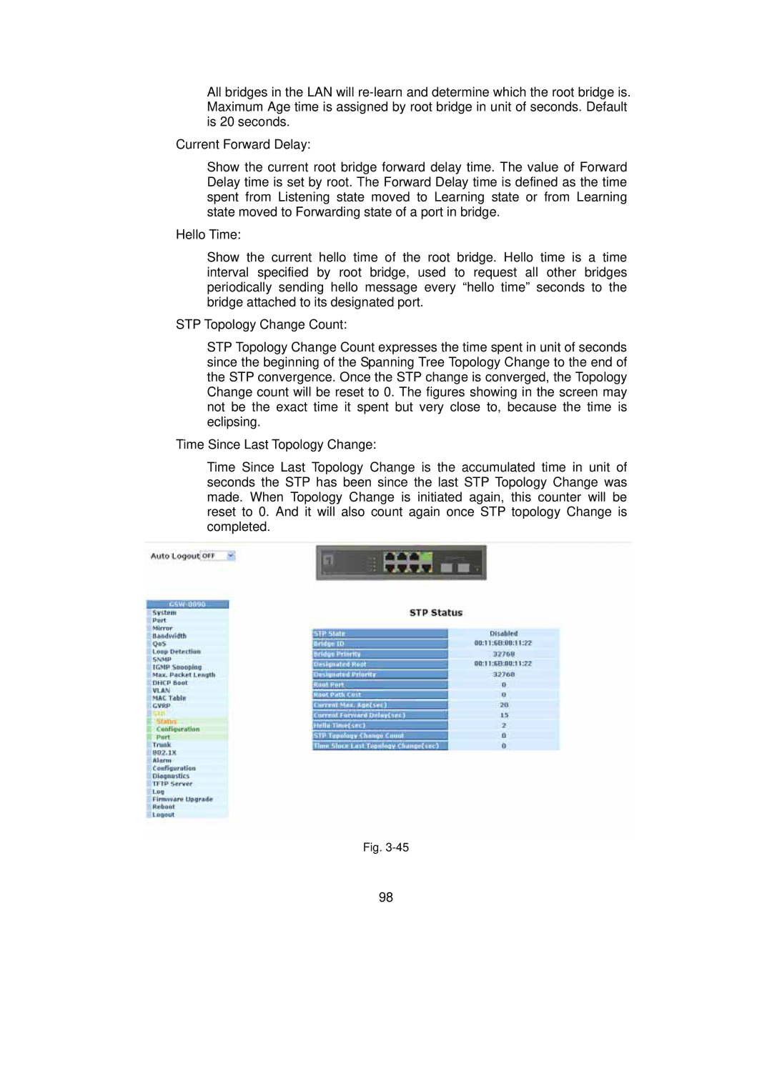 LevelOne GSW-0890 user manual 