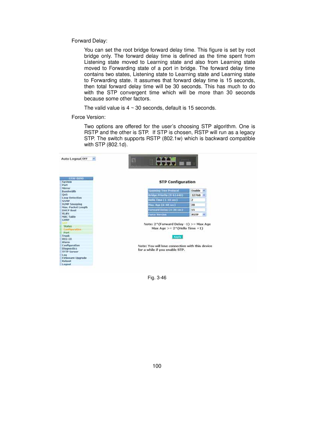 LevelOne GSW-0890 user manual 