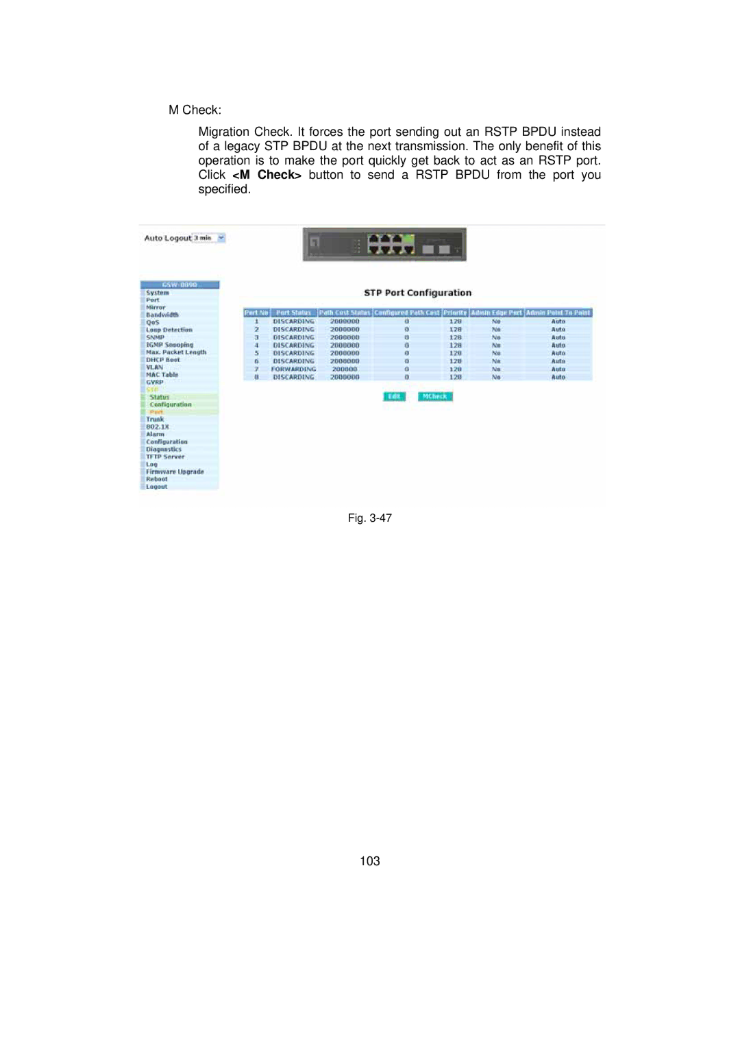 LevelOne GSW-0890 user manual 