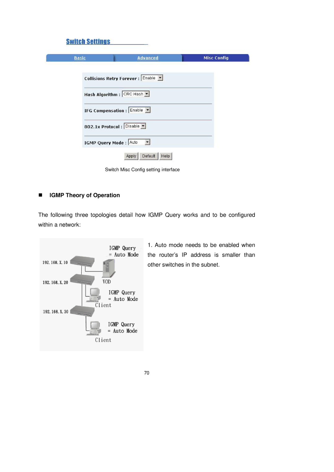 LevelOne GSW-2491TXM user manual „ Igmp Theory of Operation 