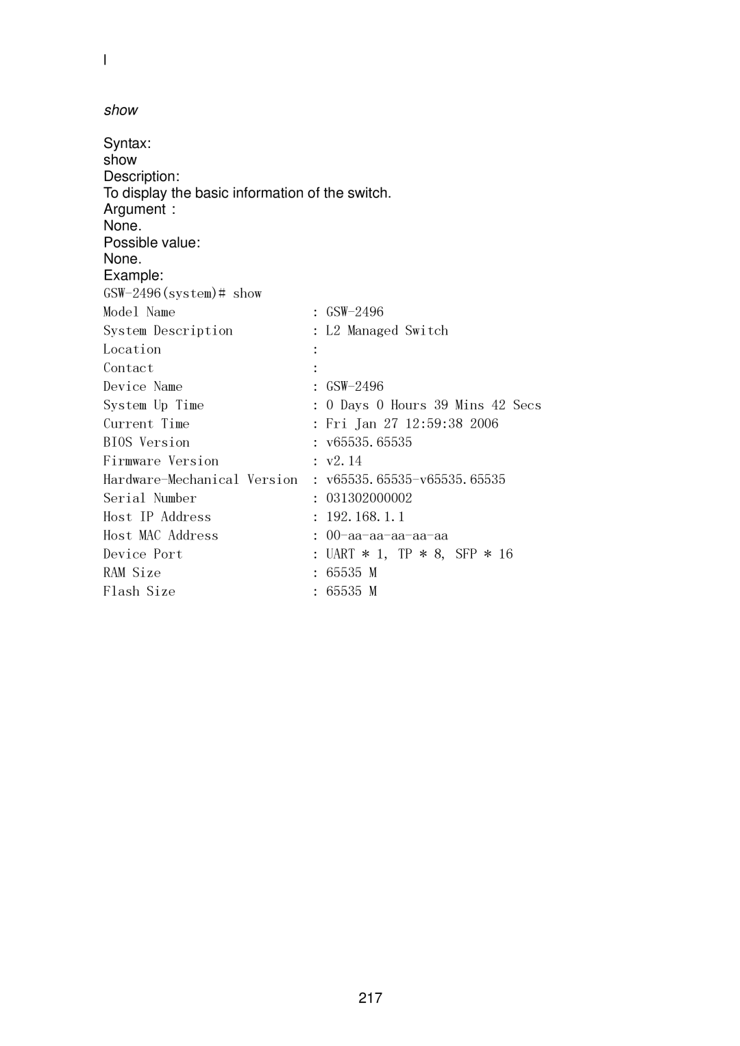 LevelOne GSW-2496 user manual V65535.65535-v65535.65535 