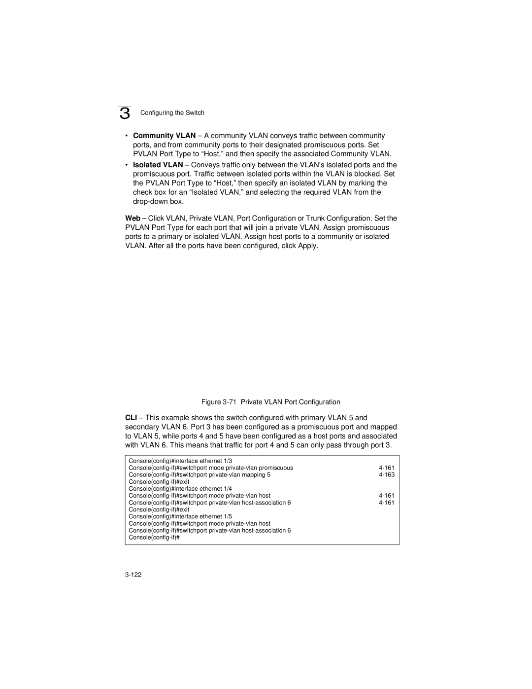 LevelOne GSW-2692 manual Private Vlan Port Configuration 