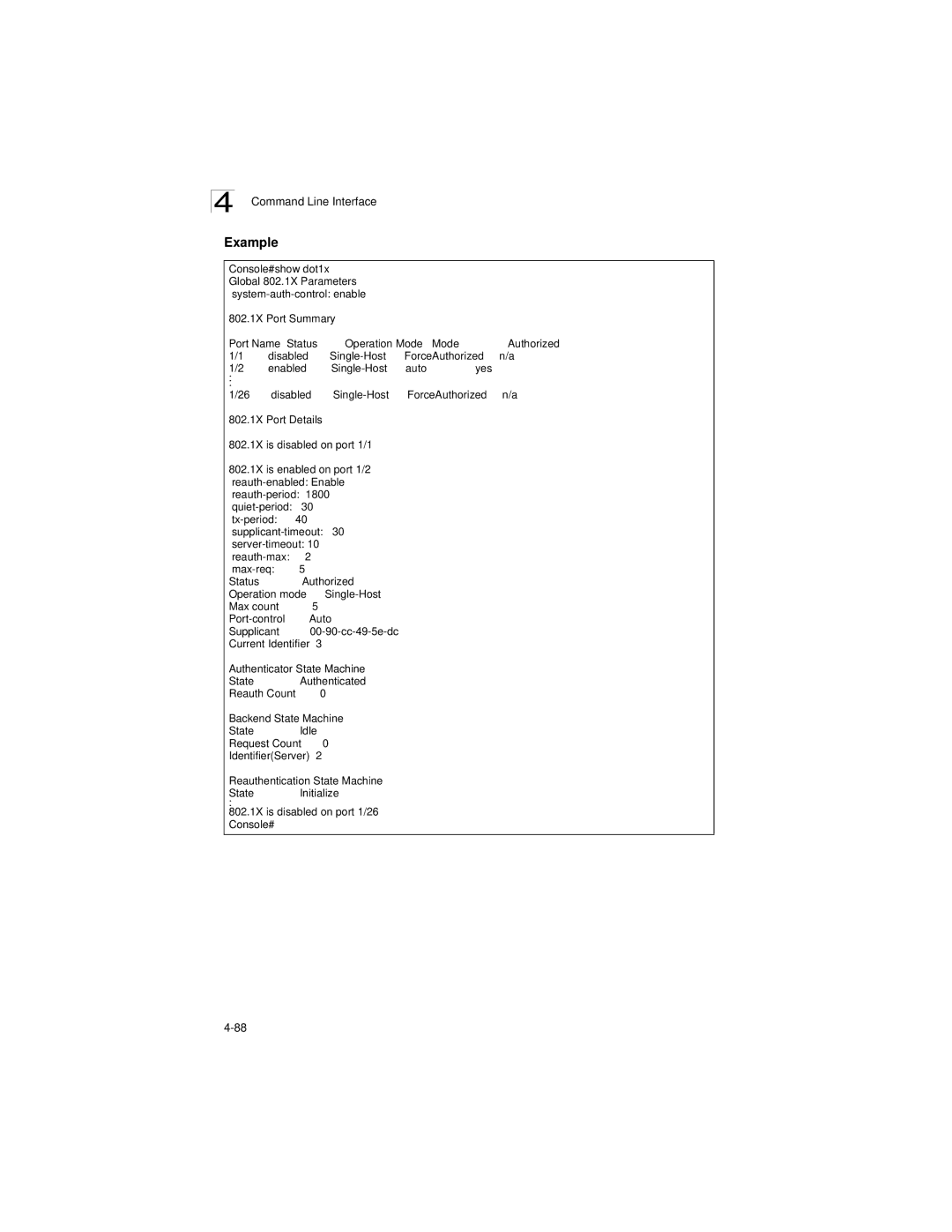 LevelOne GSW-2692 manual Command Line Interface 