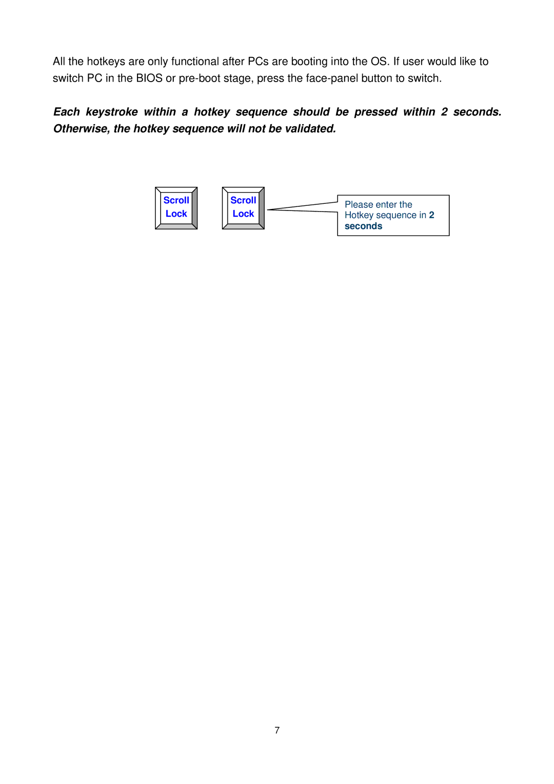 LevelOne KVM-0222/KVM-0422, KVM-0221/KVM-0421 user manual Please enter 