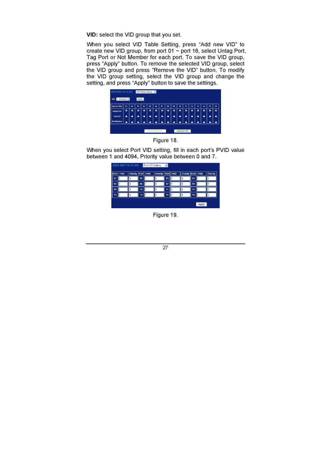 LevelOne LevelOne 8+8 POE 10/100 Mbps Web Smart Switch, FSW-1670TX user manual 