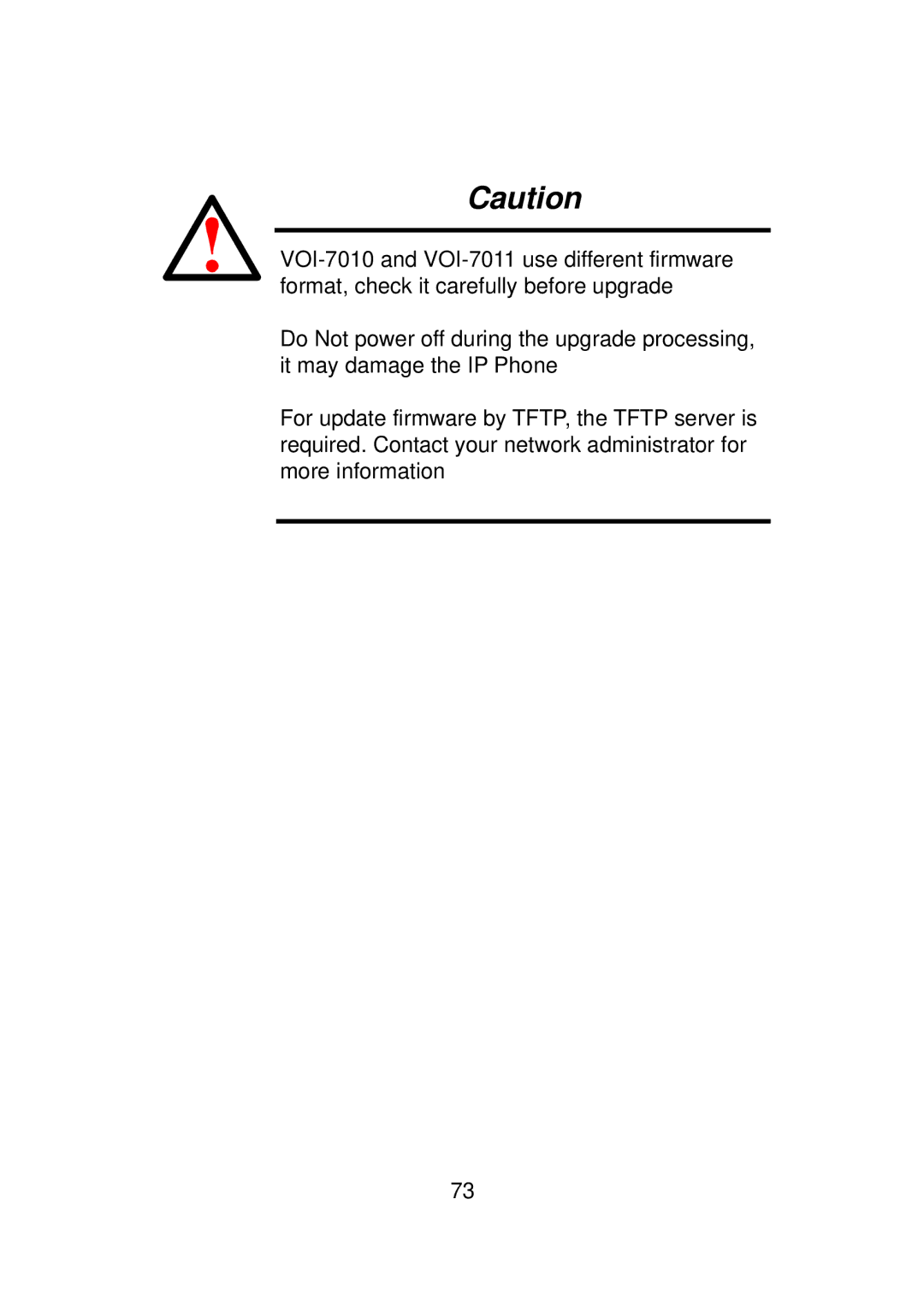 LevelOne VOI-7010, VOI-7011 user manual 