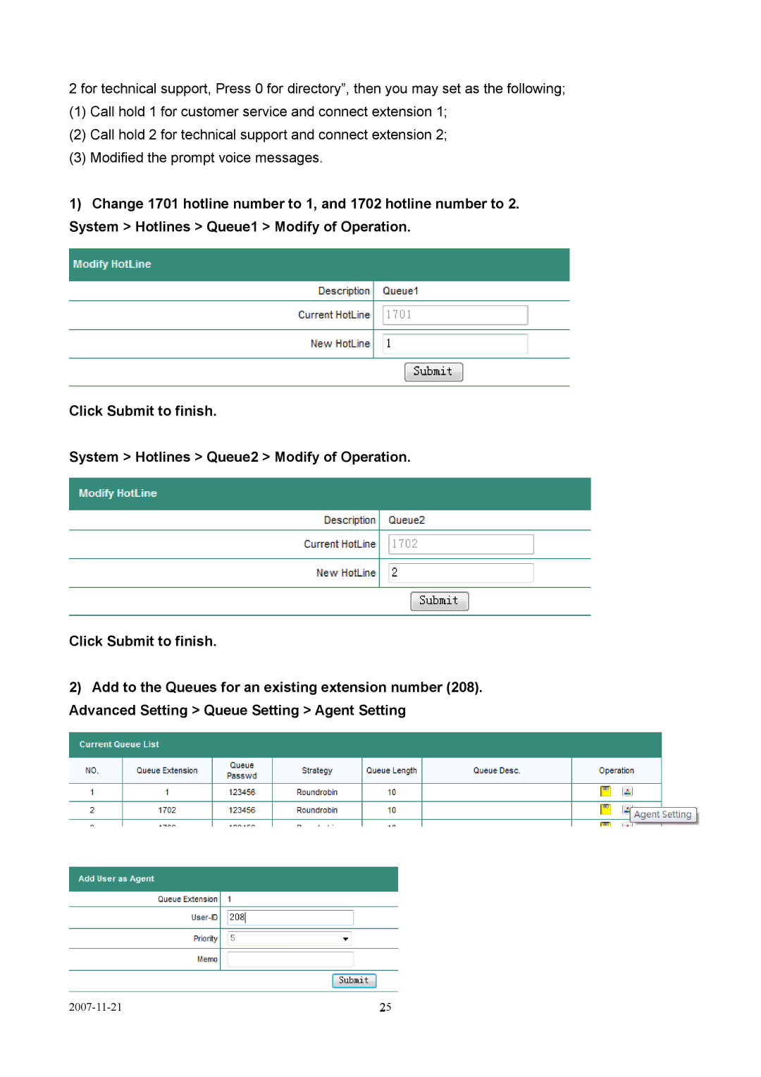 LevelOne VOI-9300 user manual 2007-11-21 