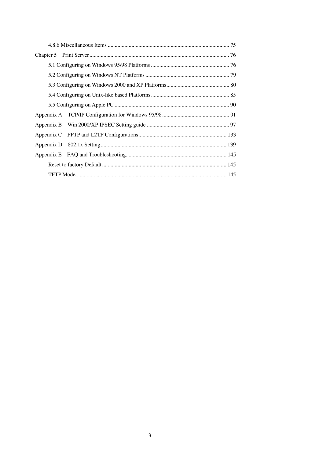 LevelOne WBR-3402TX user manual 