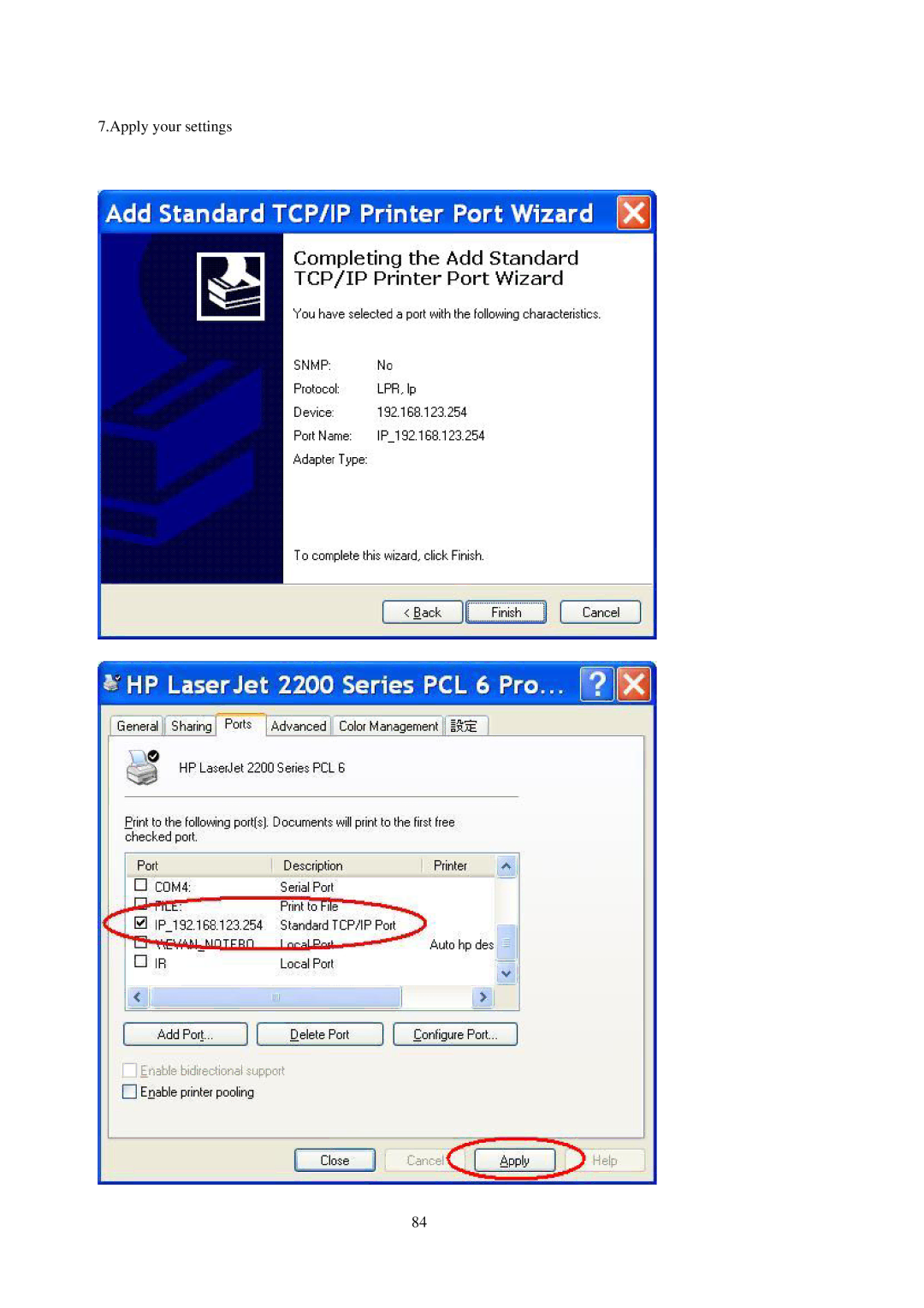 LevelOne WBR-3402TX user manual Apply your settings 